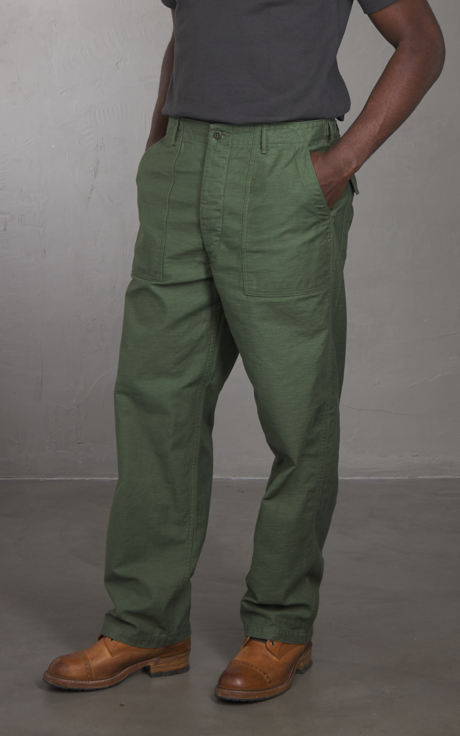 or Slow US ARMY FATIGUE PANTS サイズXL OrSlow US Army Fatigue Pants Regular Green | Cultizm