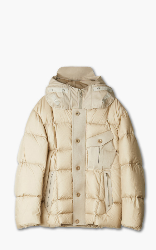 Ten C Sniper Combo Down Jacket Pale Taupe