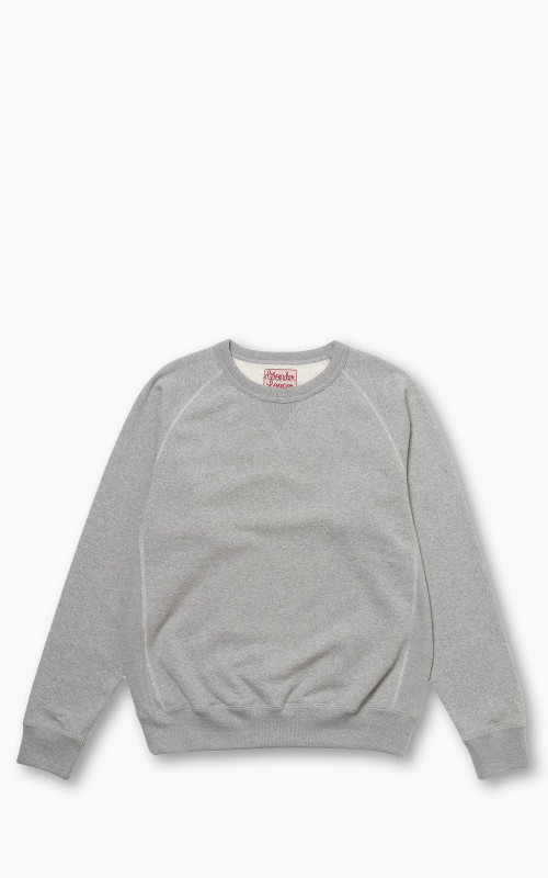 Wonder Looper Pullover Crewneck Super Looper French Terry Heather Grey