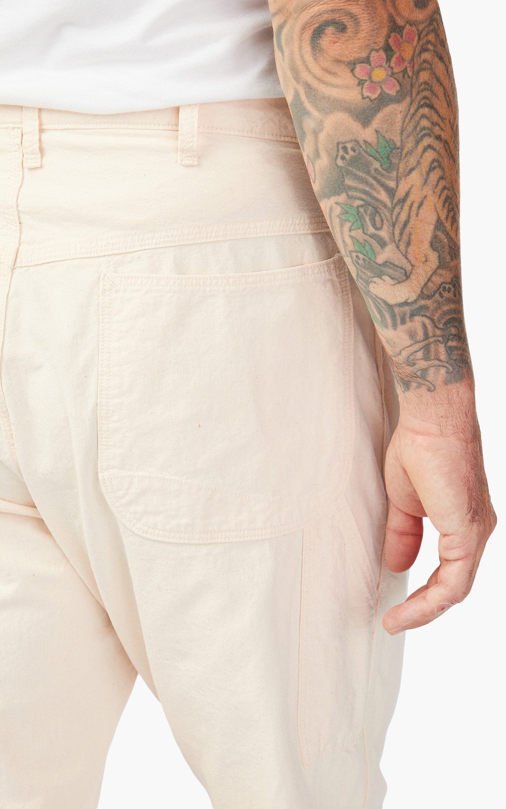 OrSlow Painter Pants Denim Ecru | Cultizm