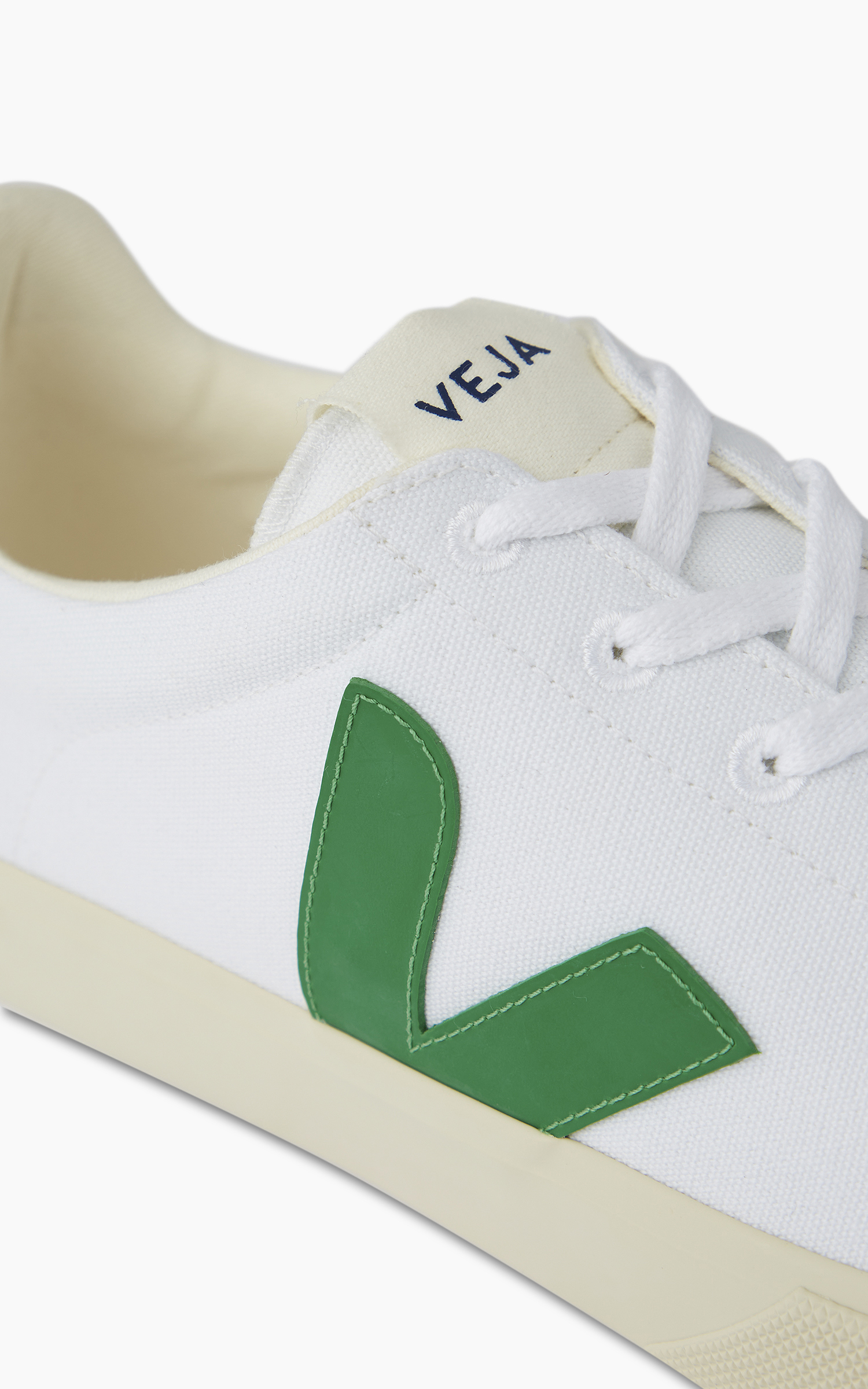 Campo canvas Veja mujer white emeraude Talla 39 Color EMERAUDE