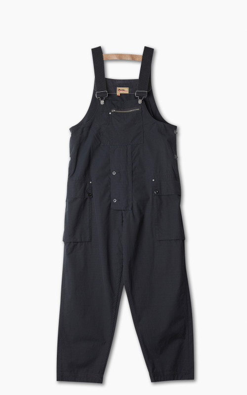 Nigel Cabourn Naval Dungaree Cotton Ripstop Black