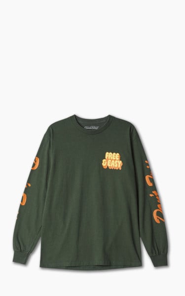 Free &amp; Easy Bubble L/S Tee Forest