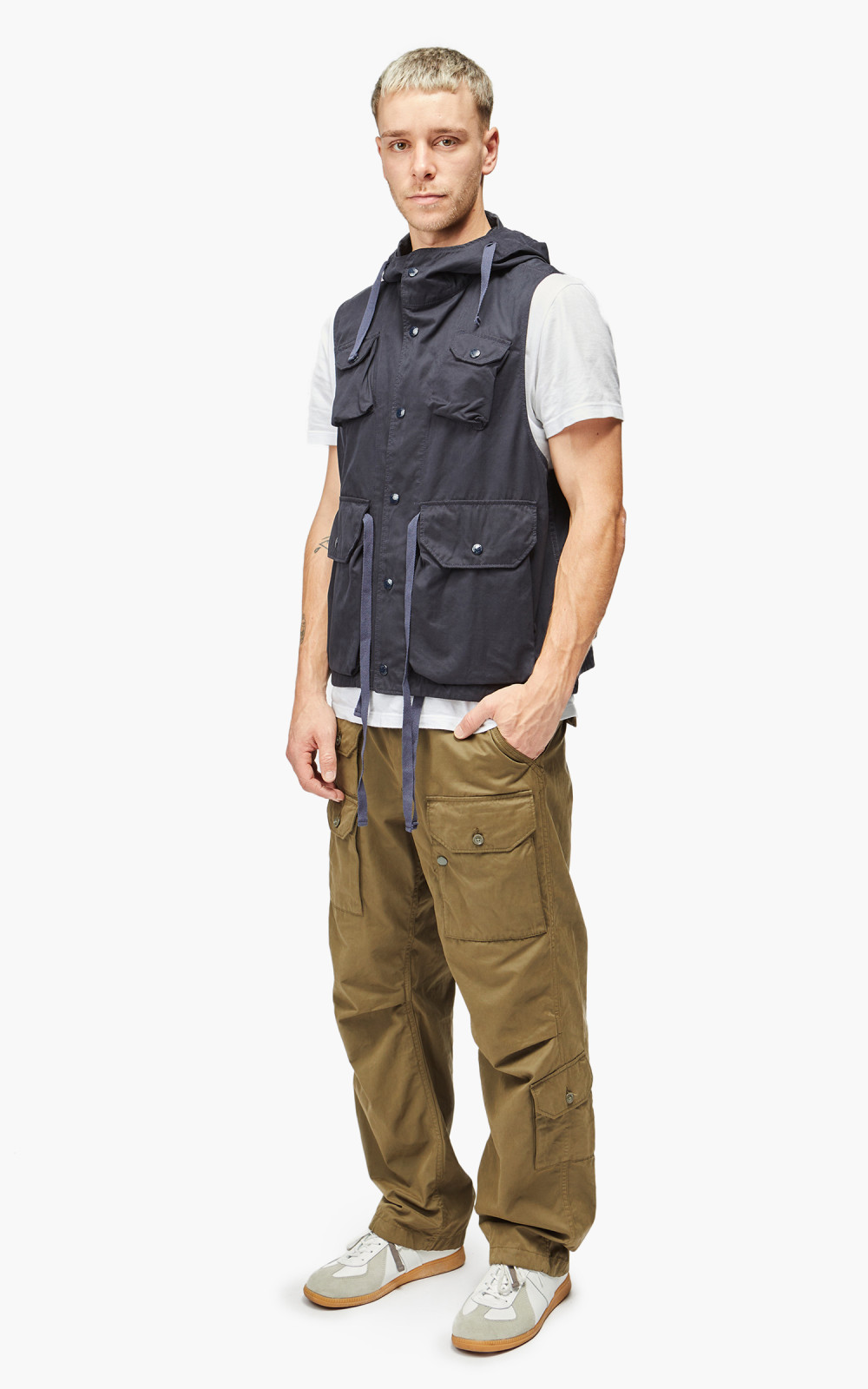 エンジニアードガーメンツ　FIELD VEST S navy Engineered Garments field Vest navy S Used | eBay