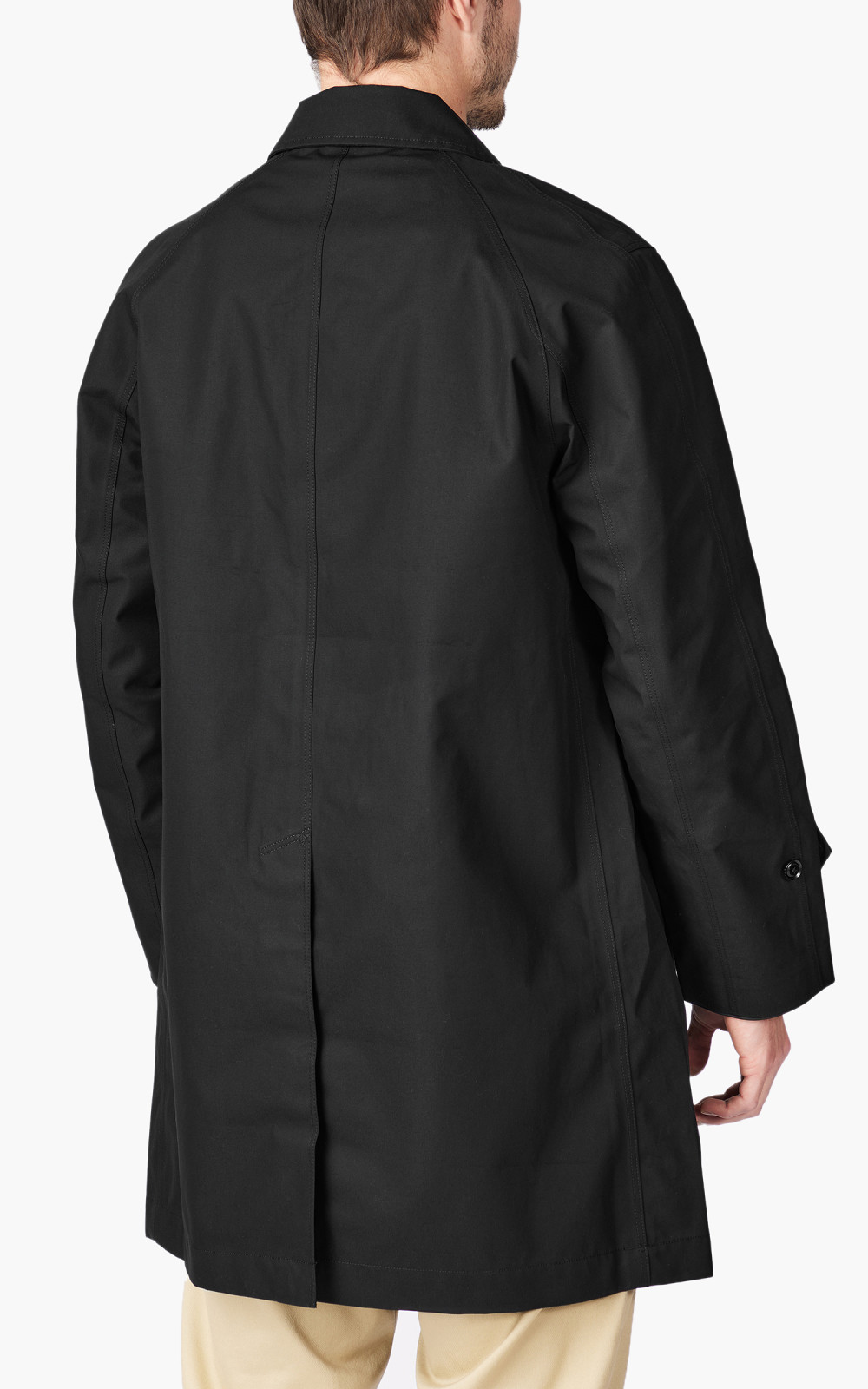 everyone nylon soutien collar coat BLACK｜メンズ