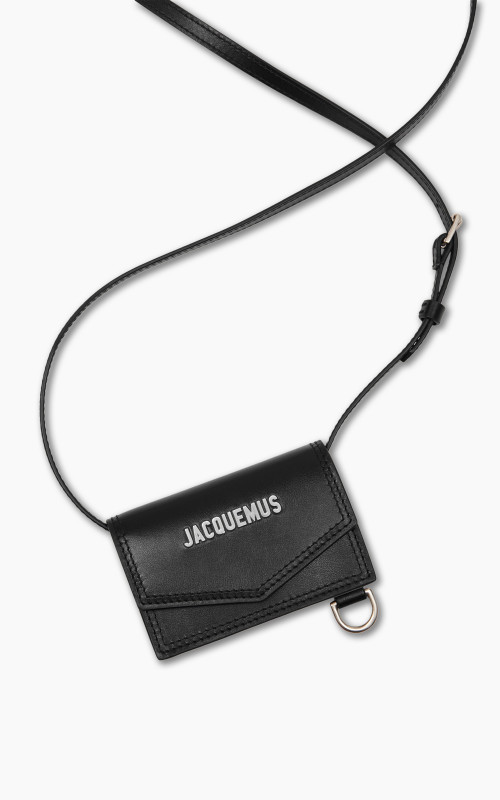 Jacquemus Le Porte Azur Neck Pouch Black