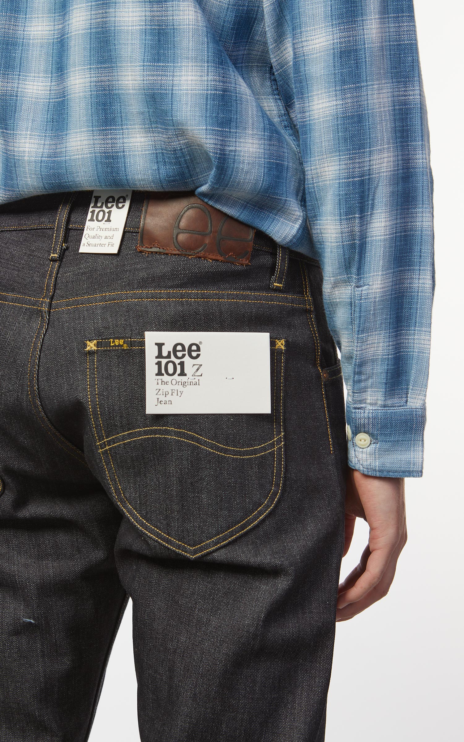 Lee 101 101 Z Jeans Dry Indigo Selvage 13.75oz | Cultizm