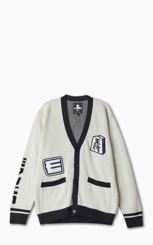 Edwin Shogi Cardigan Off White