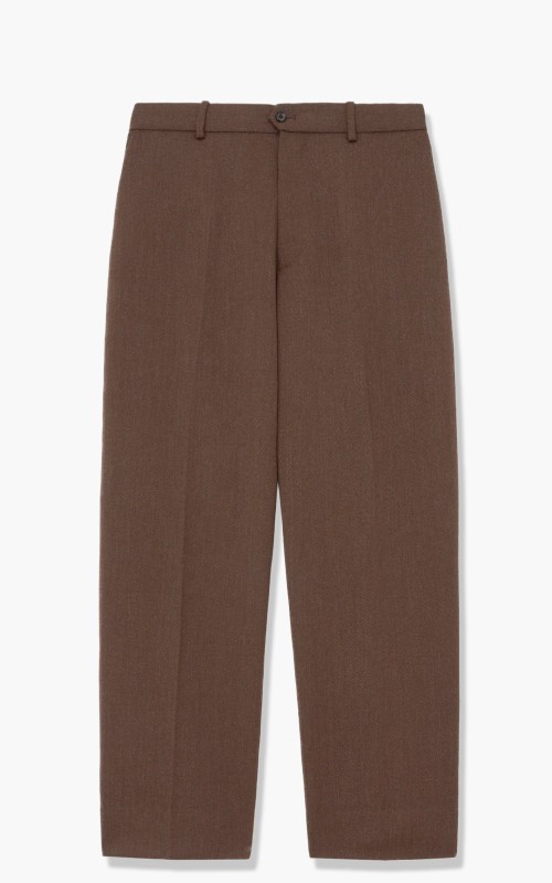 Markaware Flat Front Trousers Patagonia Organic Wool Cavalry Twill Natural Brown A21C-09PT03C-Natural-Brown