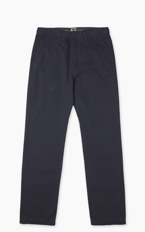 Tellason Chino Pant Herringbone Twill Dark Navy