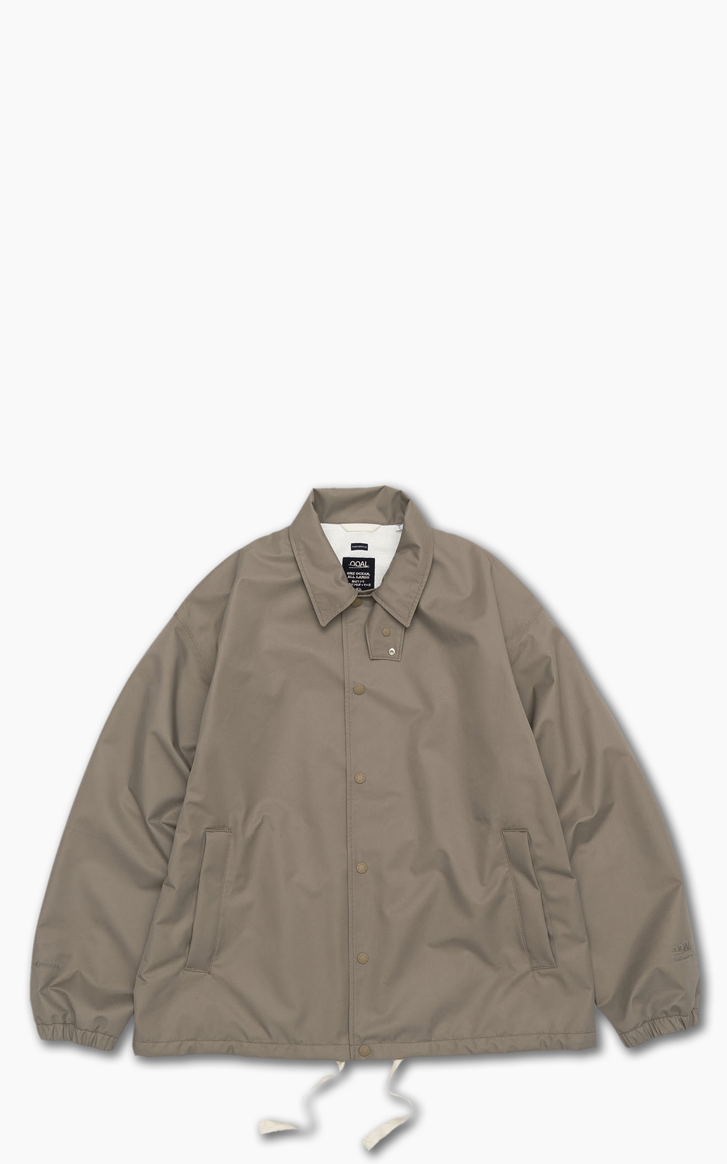 Nanamica 2L GORE-TEX Coach Jacket Beige | Cultizm