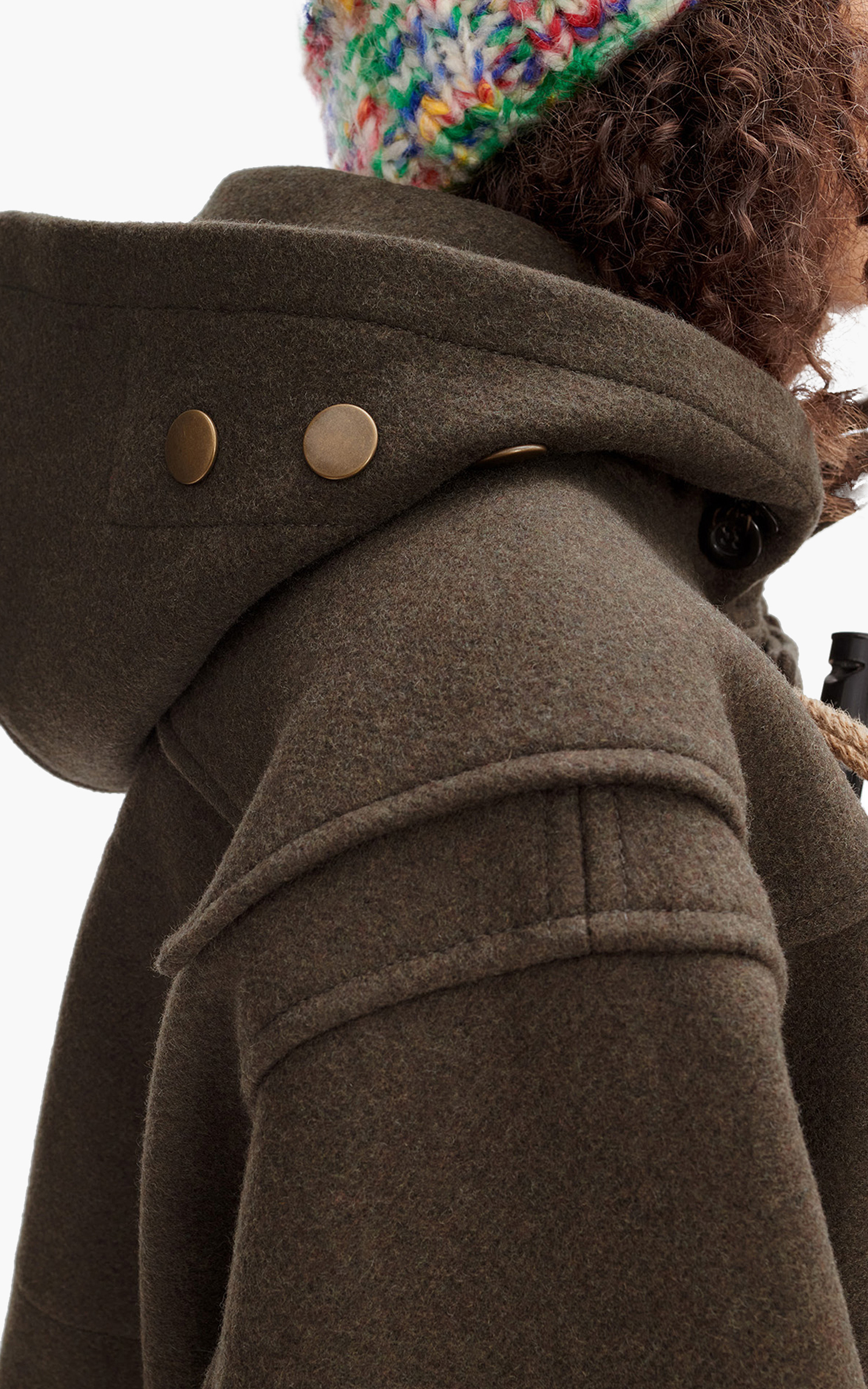 A.P.C. x JW Anderson Colin Coat Military Khaki | Cultizm A.P.C. x JW Anderson Colin Coat Military Khaki | Cultizm