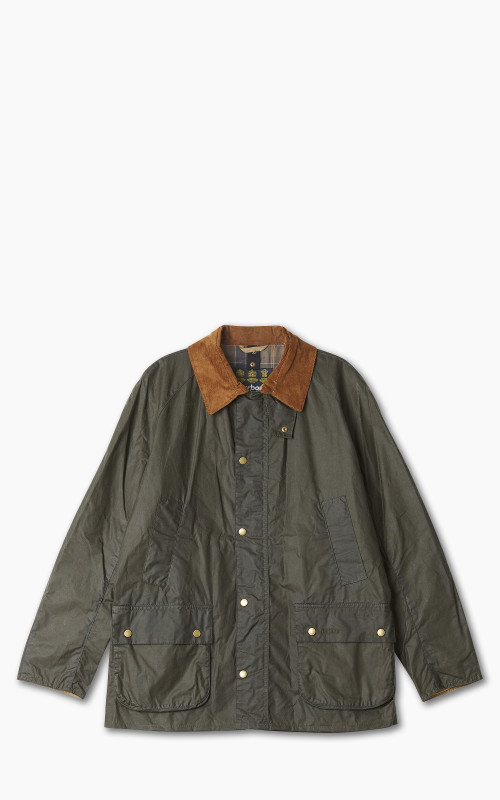 Barbour Lightweight Ashby Wax Jacket Archive Olive