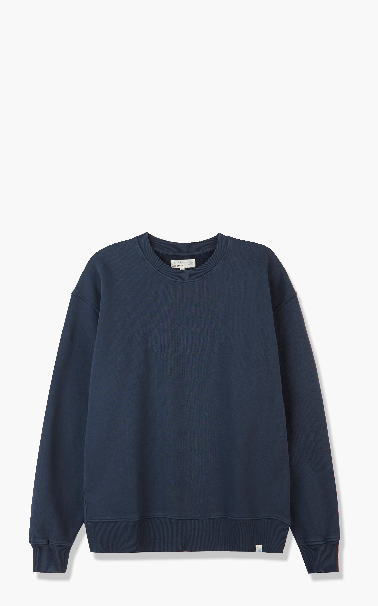 Merz b. Schwanen CSWOS02 Oversized Sweatshirt Denim Blue | Cultizm