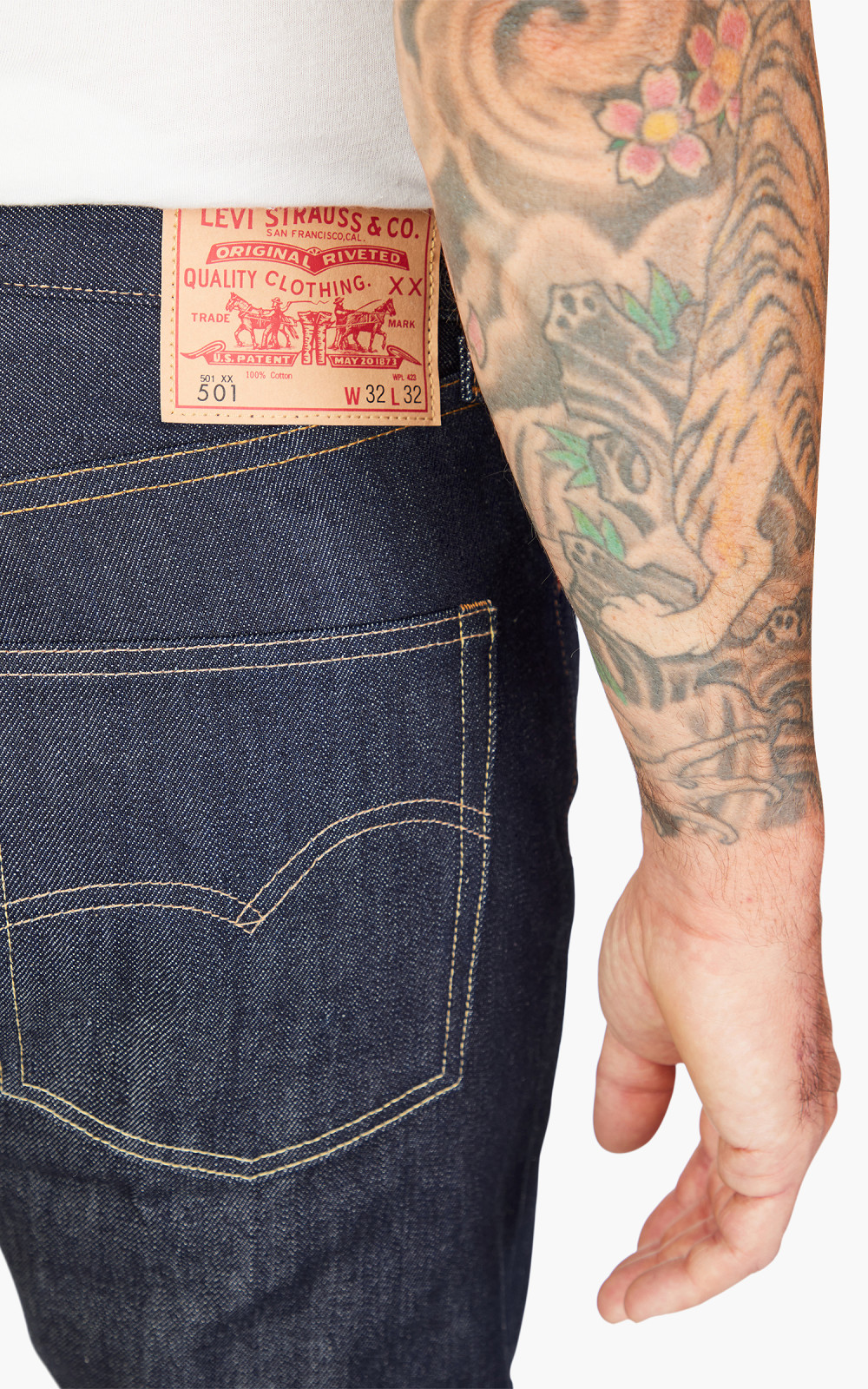 Levi s Vintage Clothing 1966 501 Jeans Indigo Rigid Cultizm
