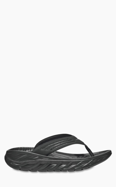 HOKA Ora Recovery Flip 2 Black/Dark Gull Gray