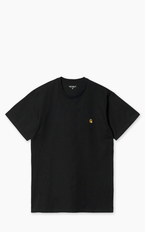 Carhartt WIP S/S Chase T-Shirt Black/Gold