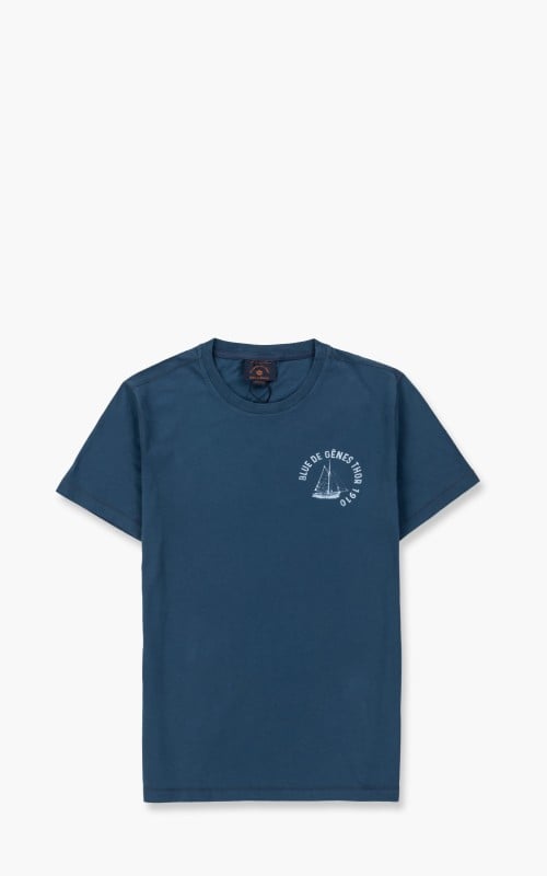 Blue de Gênes Kalk T-Shirt Denim Blue