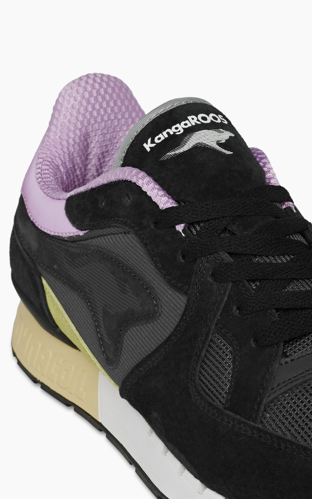 KangaROOS Coil R1 OG POP Jet Black/Lavender | Cultizm