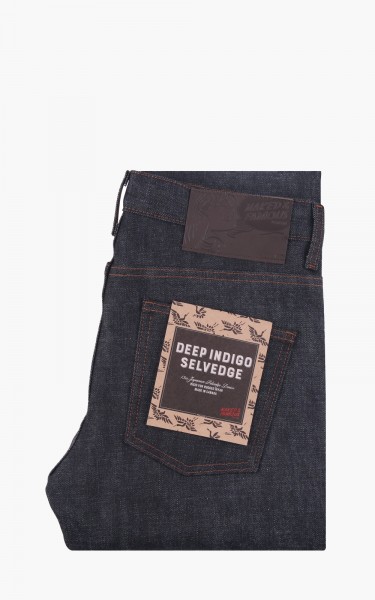 Naked &amp; Famous Denim Super Guy Deep Indigo Selvedge 15oz