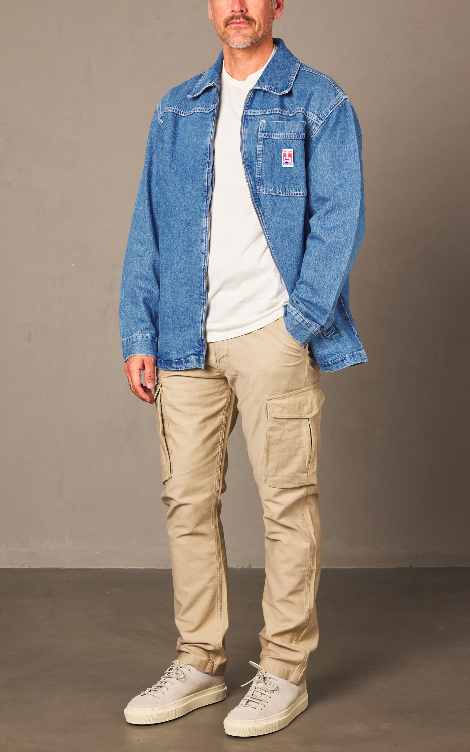 Wrangler Casey Jones Jacket Faded Indigo | Cultizm