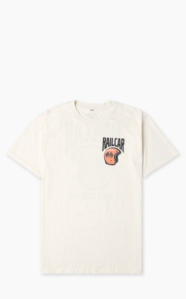 Railcar Fine Goods Helmet Race Division Tee Natural