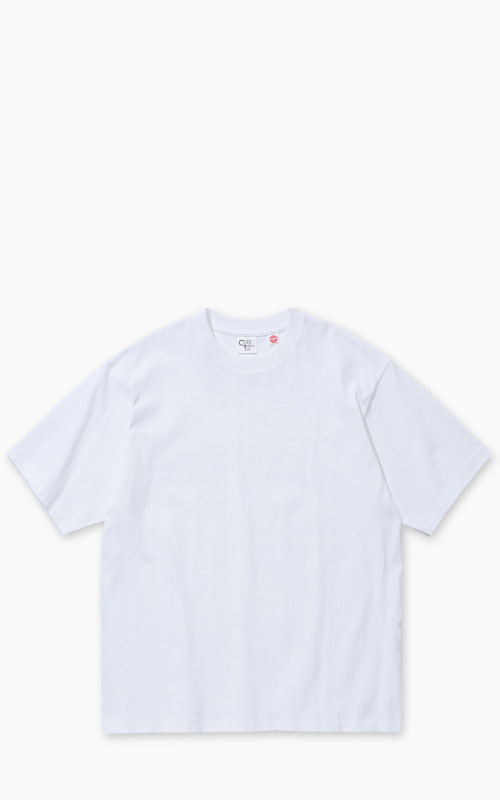 Cotton Research Club S/S Tubular T-Shirt White