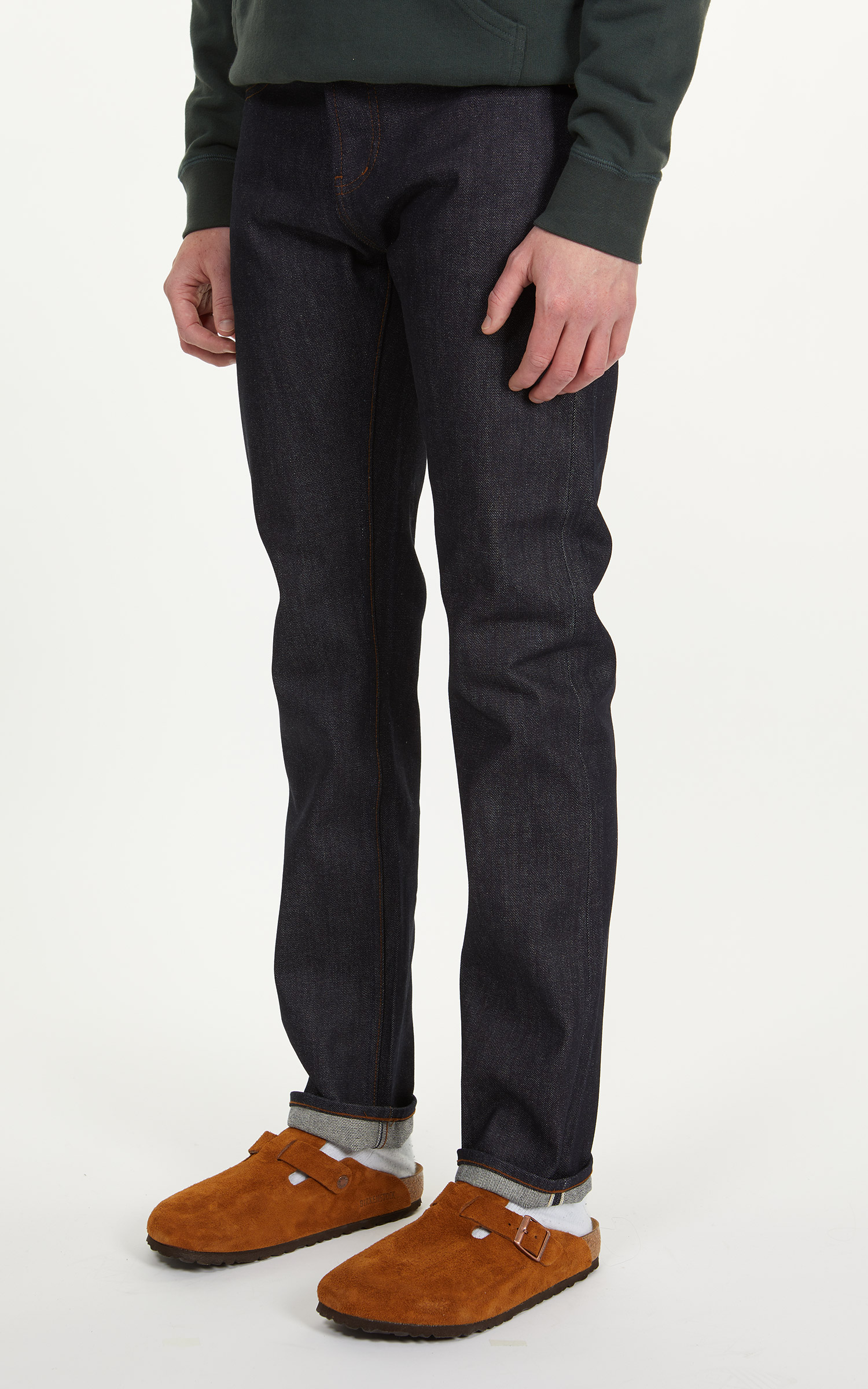 The Unbranded Brand UB201 Tapered Fit Selvedge Indigo 14.5oz | Cultizm