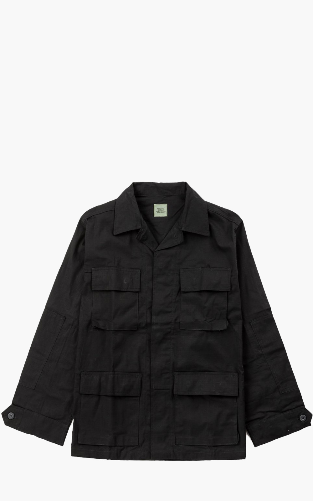 Military Surplus US BDU Field Jacket Ripstop Black | Cultizm