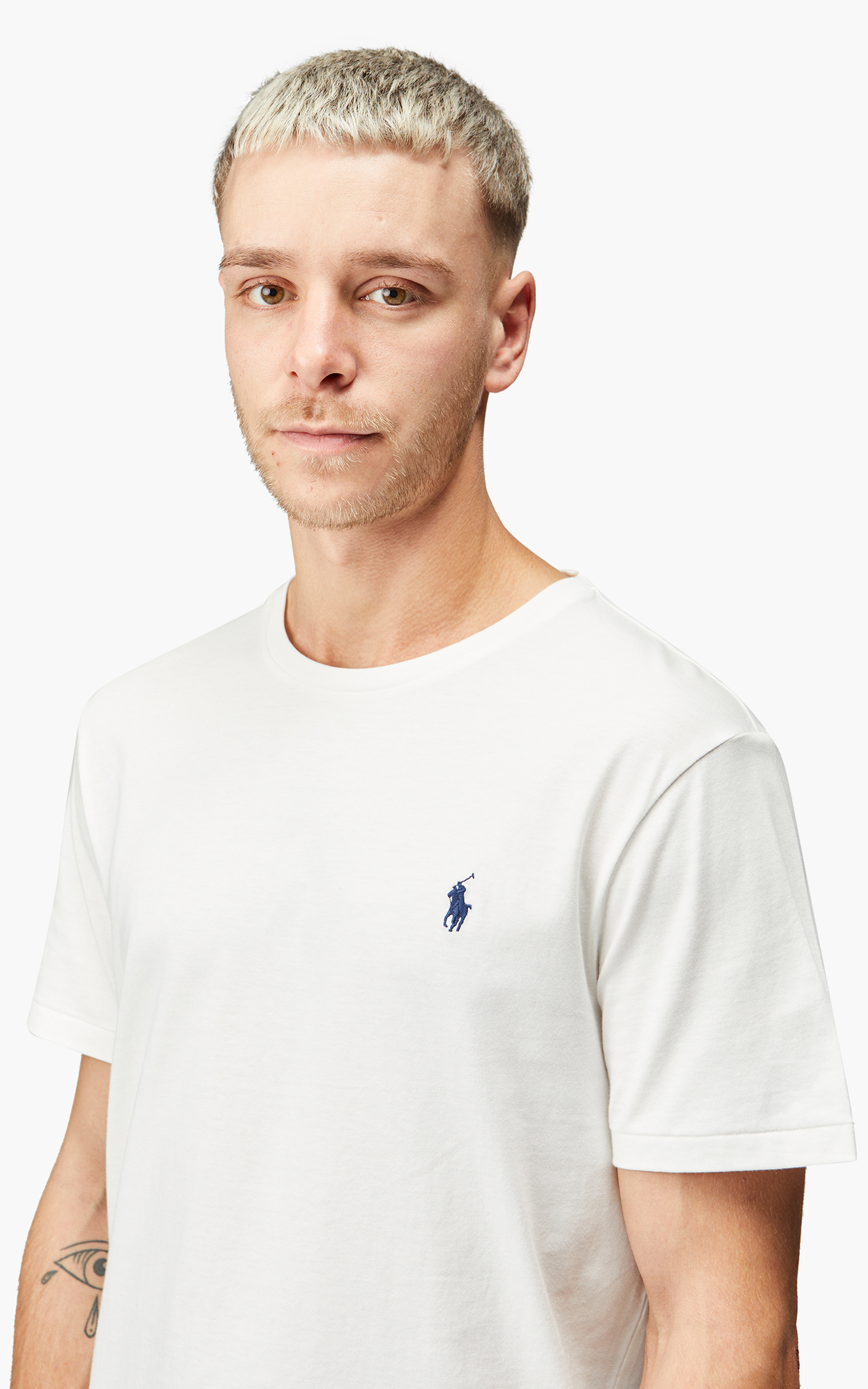 Polo Ralph Lauren Custom Slim Fit Jersey Crewneck T-Shirt Nevis | Cultizm