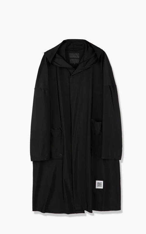 Fumito Ganryu Rash Gown Coat Black FU7-CO-02-Black