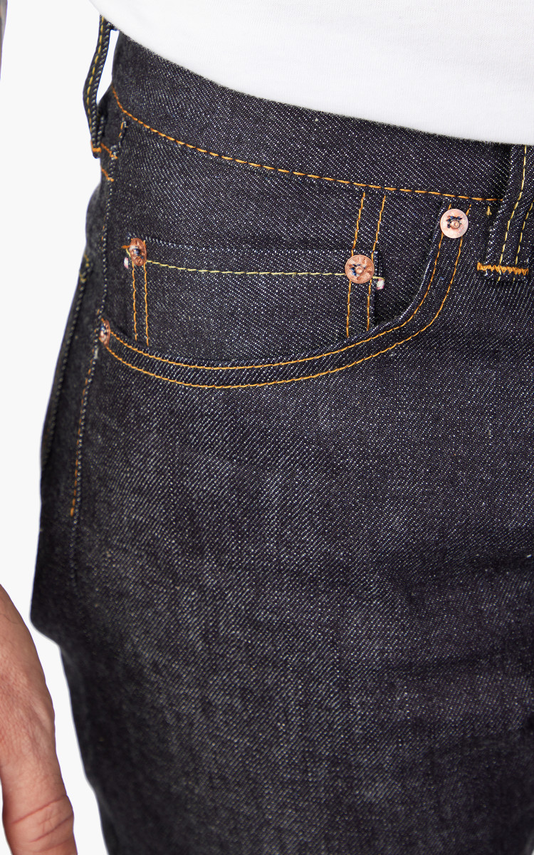 MOMOです Momotaro Jeans 0405-13 Zimbabwe Cotton Denim High Tapered