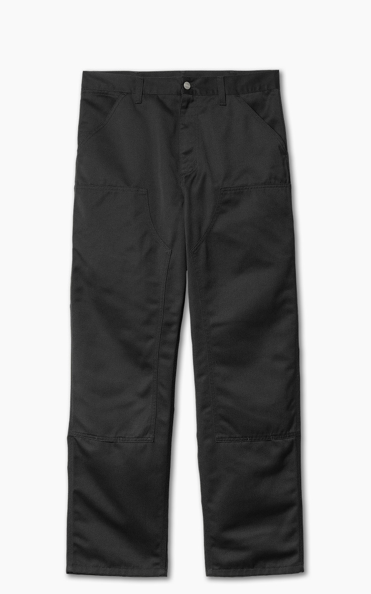 パンツ Carhartt WIP DOUBLE KNEE PANT 32inch BLK Carhartt WIP Double Knee Pant | Black (rinsed) – Page Double