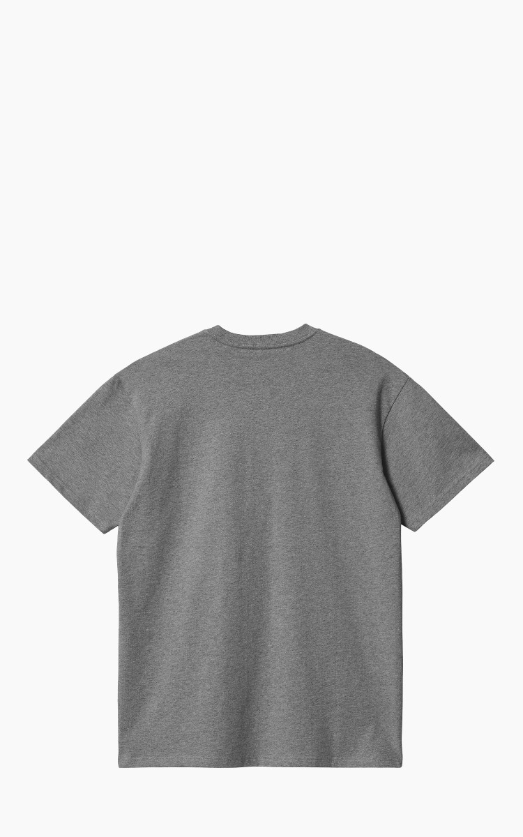 Carhartt WIP S/S Chase T-Shirt Dark Grey Heather/Gold | Cultizm