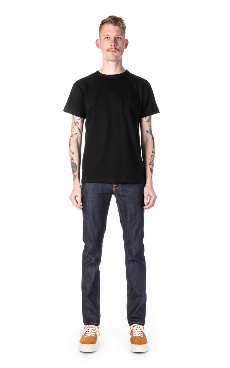 ★新品★Nudie Jeans Thin Finn DRY ECRU EMBO Thin Finn Dry Ecru Embo