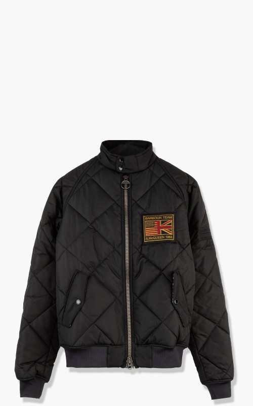 Barbour International Quilted Merchant Jacket Black