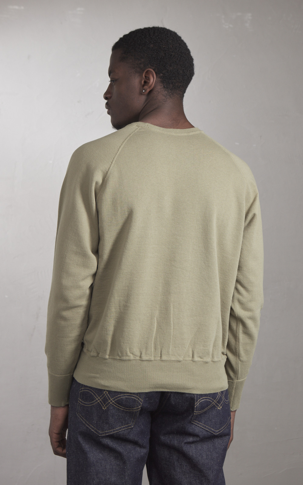 Warehouse & Co. Lot 461 No Print Sweatshirt Navy | Cultizm