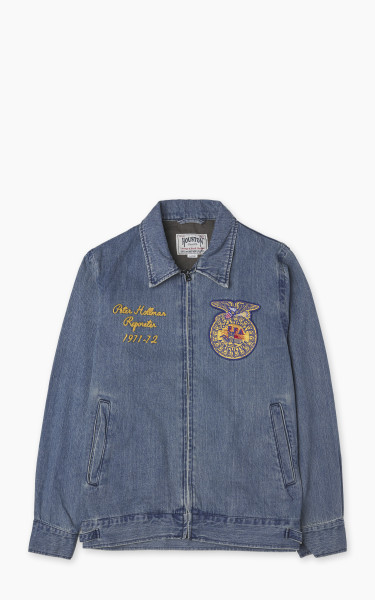 Houston Denim FFA Jacket Indigo Vintage Wash