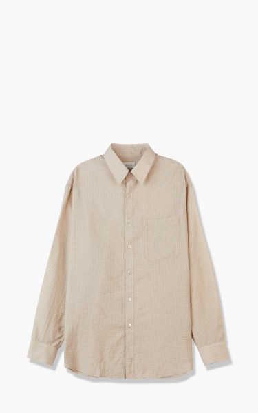 Lemaire Regular Collar L/S Shirt Nude X221-SH188-LF746-129