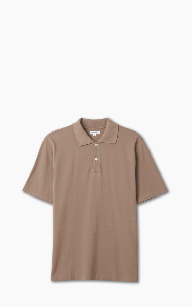 Lady White Co. S/S Two Button Polo Dried Rose