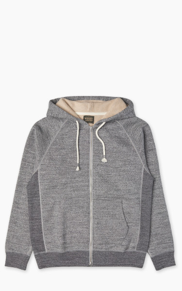 Wonder Looper Zip Hoodie Fleeced Foxfibre® Charcoal