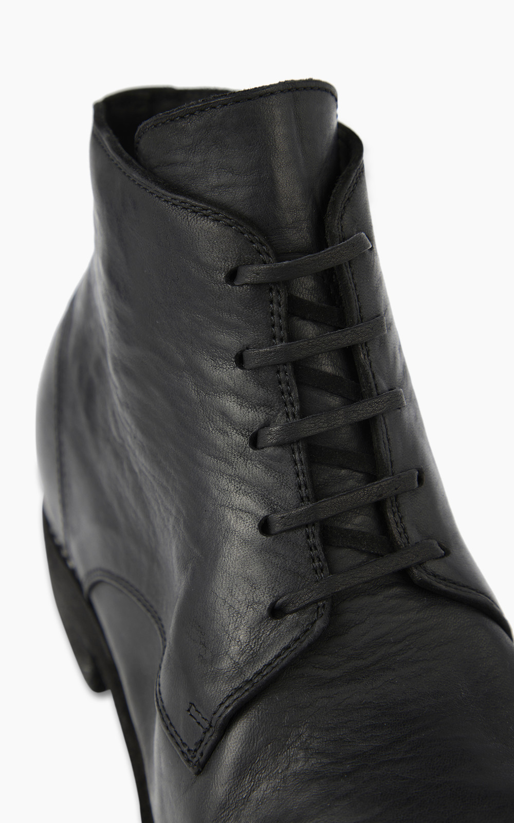 Guidi 993 Leather Laced Up Ankle Boot Black | Cultizm Guidi 993 Leather Laced Up Ankle Boot Black | Cultizm
