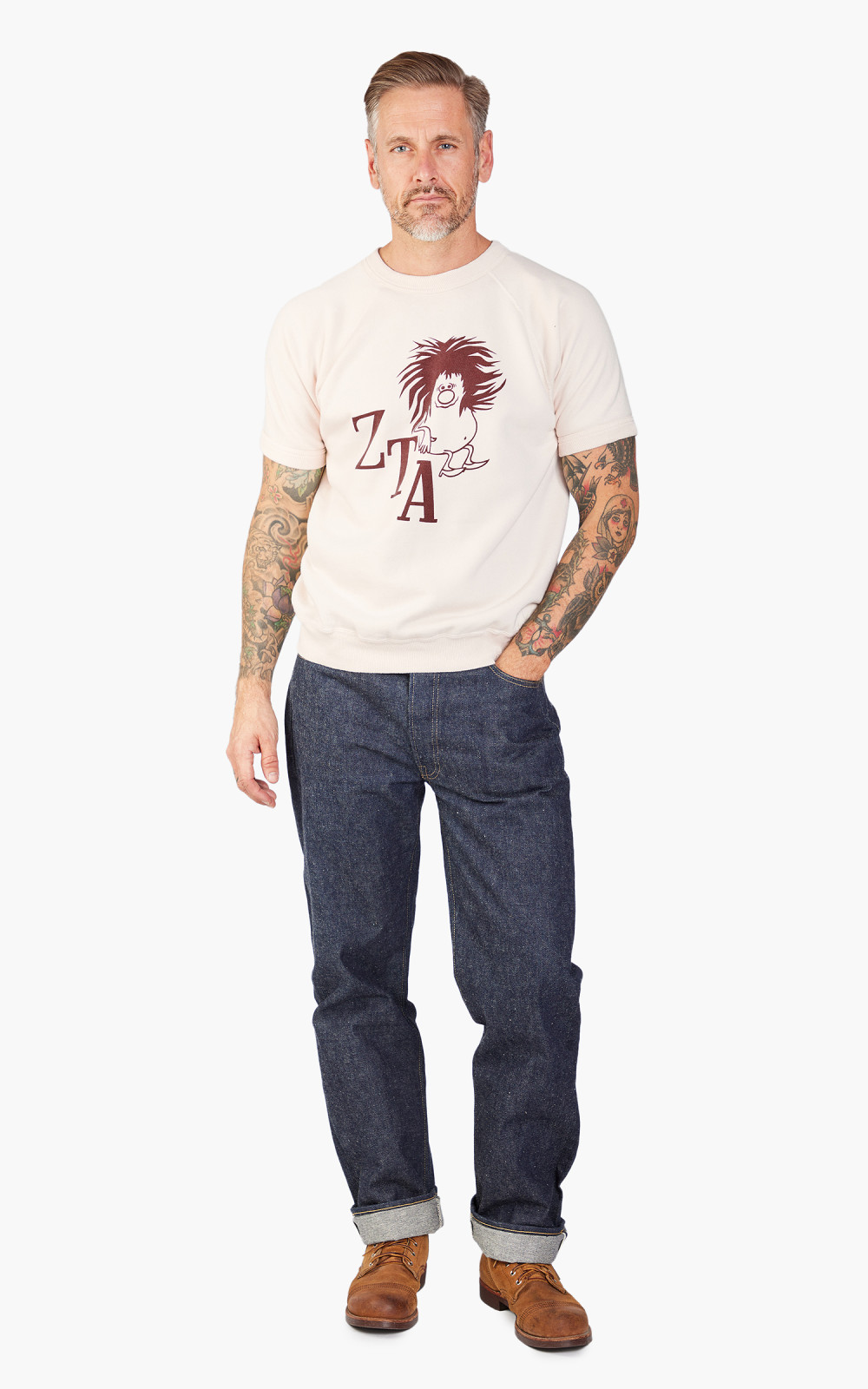 トップス L'Appartement Half Sleeve Sweat WAREHOUSE-CO-_Lot-4084-Short-
