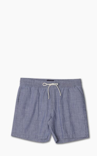 Portuguese Flannel Chambray Shorts Blue