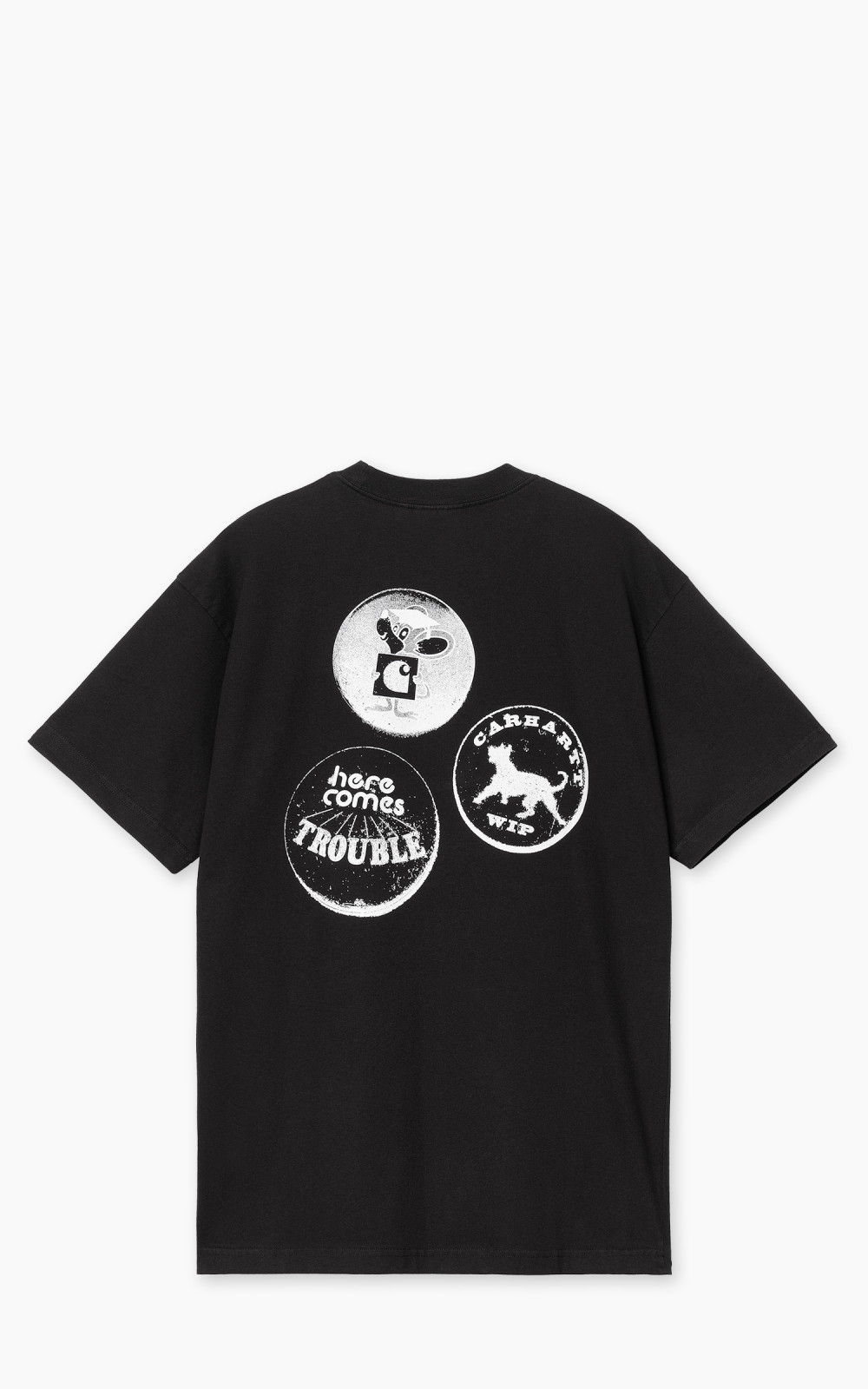 名作 s-s-pins-t-shirt-black-white- ミュージシャン