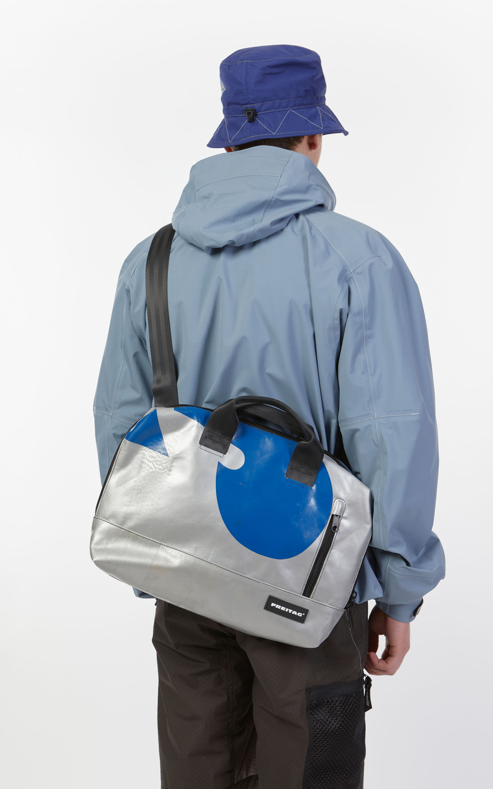 Freitag F304 Moss Laptop Bag Small Blue 12-7 | Cultizm