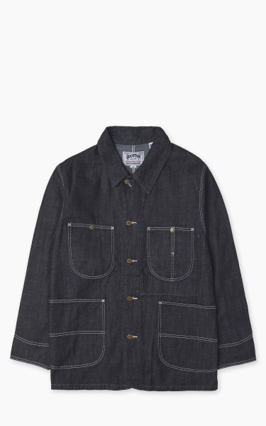 Houston US Cotton Denim Coverall Indigo One Wash