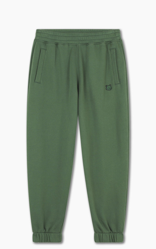 Maison Kitsuné Bold Fox Head Patch Comfort Jog Pants Bottle Green