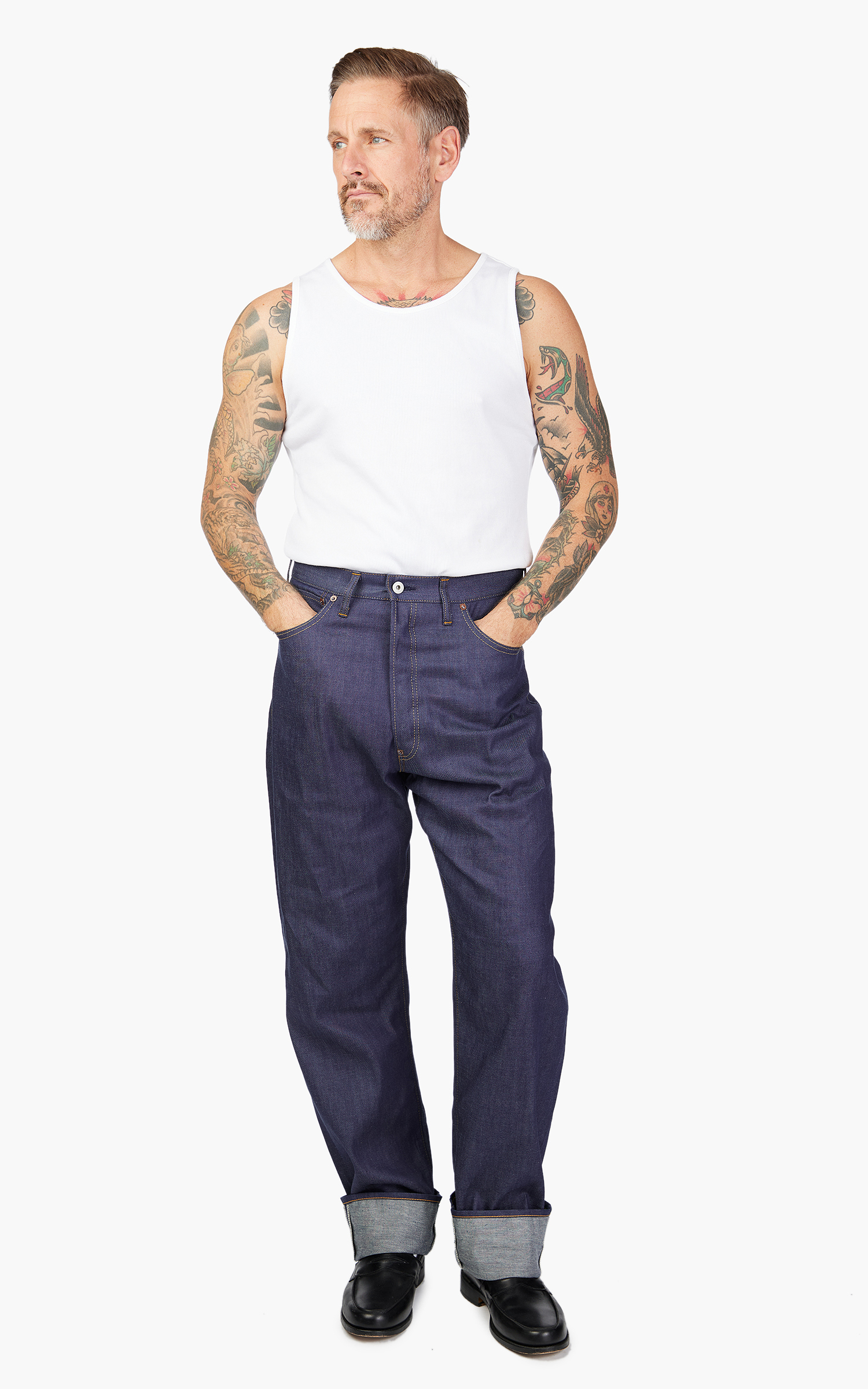 Anatomica 314 Gary Jeans Unwashed Indigo | Cultizm