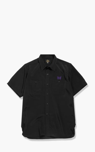Needles S/S Work Shirt Black
